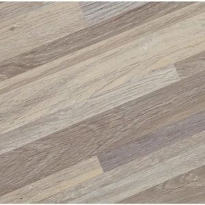 Take Home Sample - Seashore Wood 5 in. x 7 in. Peel and Stick Vinyl Tile Flooring