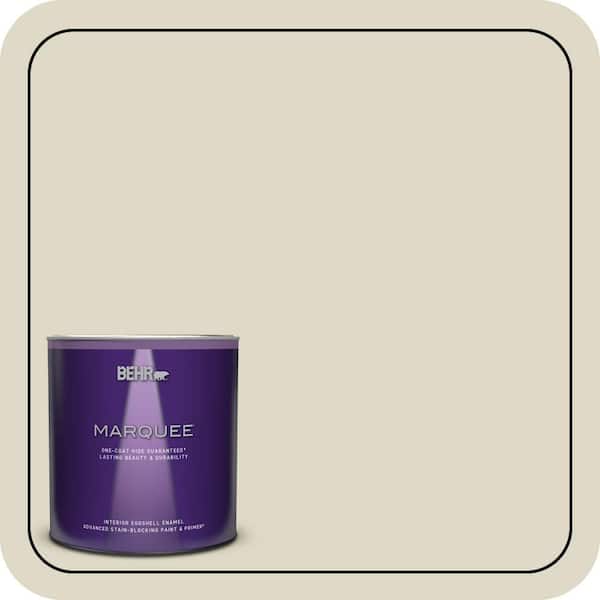 BEHR MARQUEE 1 qt. Home Decorators Collection #HDC-WR15-1 Zero Degrees Eggshell Enamel Interior Paint & Primer