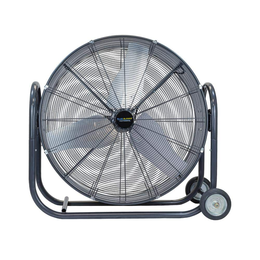 BLUE BLOWER PROFESSIONAL 36 in. Direct Drive Drum Fan HVD-36B - The Home  Depot