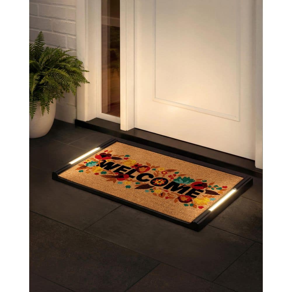 BriteStep Robin Bird 32.5 in. x 18.5 in. Pressure-Activated, Wireless, Auto Shut-Off, Indoor/Outdoor LED Door Mat price history on PriceWatchPro
