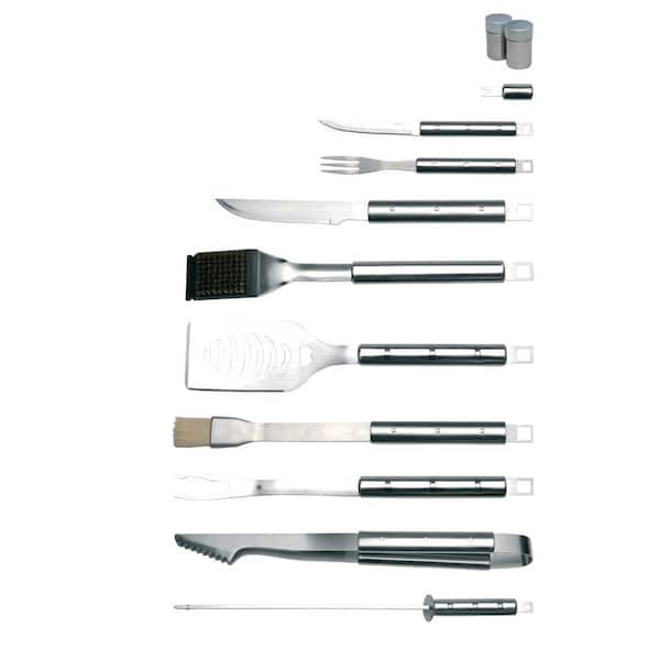 Berghoff Essentials 3pc Bbq Tool Set, Wood Handle : Target