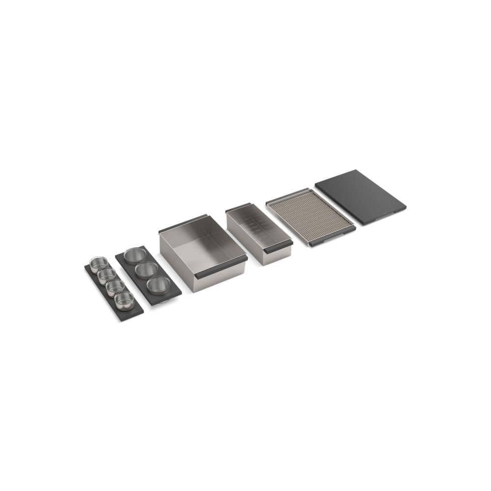 Synthos 13-Pieces Stainless Steel Sink Accessory Set With Paper Composite Accents price history on PriceWatchPro