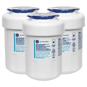Genuine MWF Replacment Water Filter for Compatible GE Refrigerators (3-Pack)