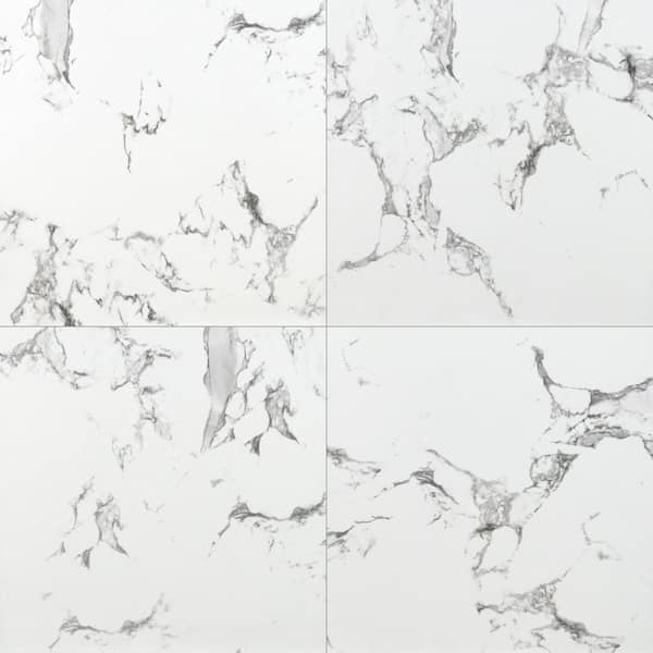 MSI Pietra Statuario 24 in. x 24 in. Matte Porcelain Stone Look Floor and Wall Tile (16 sq.ft./case)