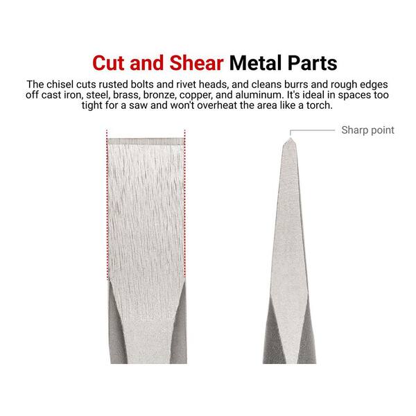 TEKTON 3/8 in. Cold Chisel 66003 - The Home Depot