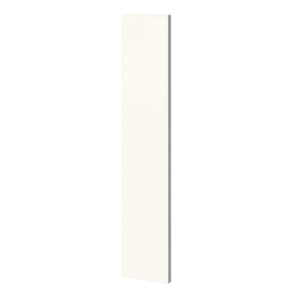SIMPLY WOODMARK PRO Shaker Partial Overlay 6 in. W x 0.75 in. D x 30.5 in. H Filler in Linen White