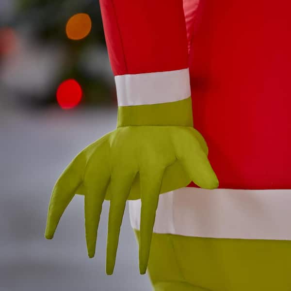Grinch 4 ft. LED Max Inflatable 23GM81704 - The Home Depot