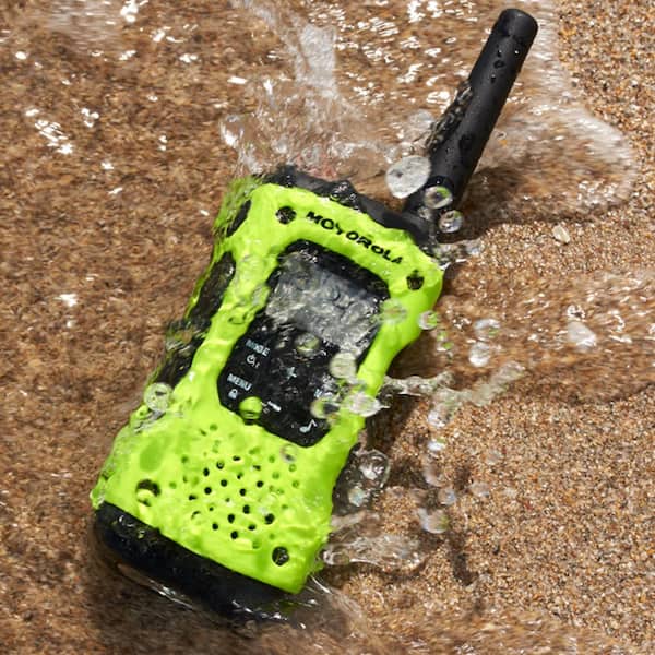 MOTOROLA Talkabout T600 Rechargeable Waterproof 2-Way Radio in Green (12- Pack) T600-BNDL-1 The Home Depot
