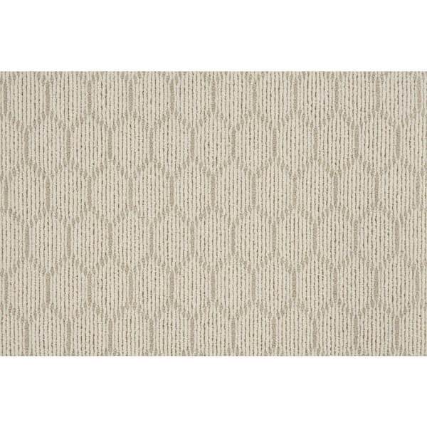 Natural Harmony Entanglement Ivory/Plains Custom Rug with Pad