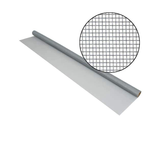 Phifer 48 in. x 56 in. Silvergray Fiberglass Screen
