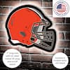 Evergreen Cleveland Browns Helmet 19 in. x 15 in. Plug-in LED Lighted Sign  8LED3807HMT - The Home Depot