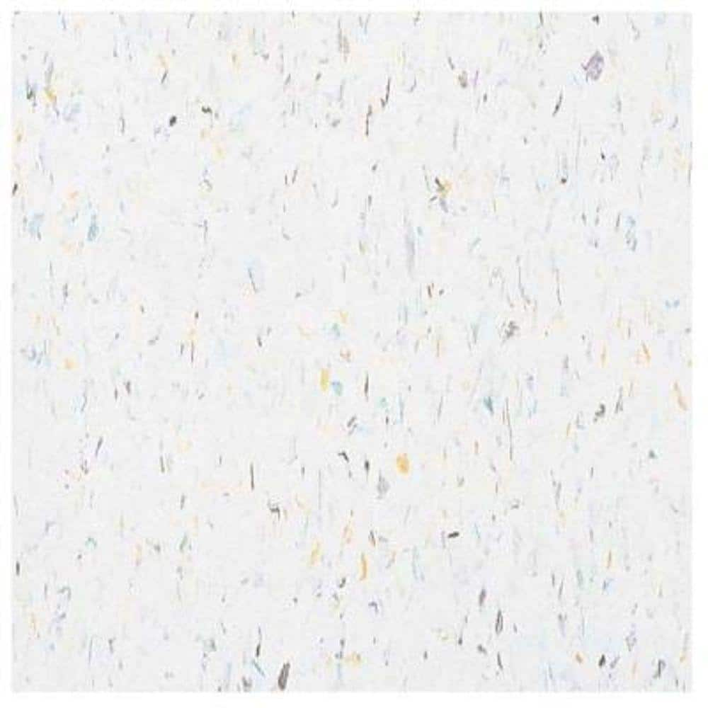 Armstrong Take Home Sample - Multi Harlequin White Excelon Vinyl Tile - 6  in. x 6 in. AR-640062 - The Home Depot