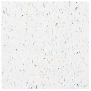 Take Home Sample - Multi Harlequin White Excelon Vinyl Tile - 6 in. x 6 in.