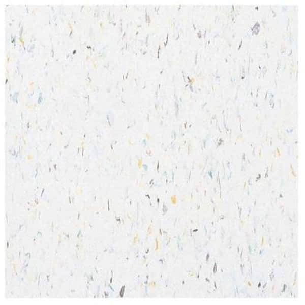 Take Home Sample - Excelon Multi Harlequin White Vinyl Tile Flooring