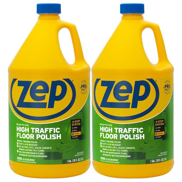 ZEP 128 oz. High-Traffic Floor Polish (2-Pack)
