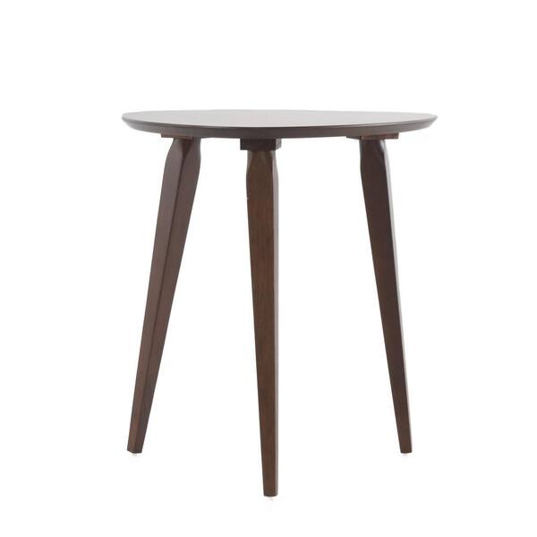 Noble House Isaiah Walnut Finish End Table 10848