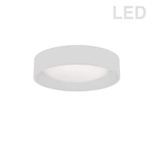 11 in. 14-Watt White LED Flush Mount