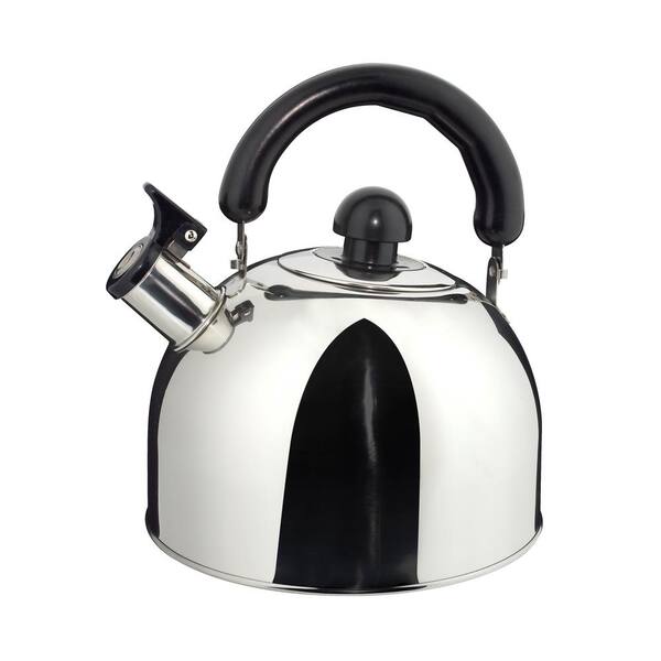 Paderno World Cuisine 2 Qt. / 2 l 11-Cups Stainless Steel Whistling Kettle