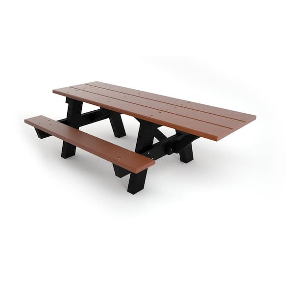 Frog Furnishings A-Frame ADA Table - Brown