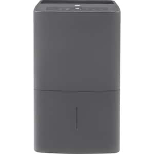 50 pt. Dehumidifier with Built-in Pump for Basement, Garage or Wet Rooms up to 4500 sq. ft. in Grey, ENERGY STAR