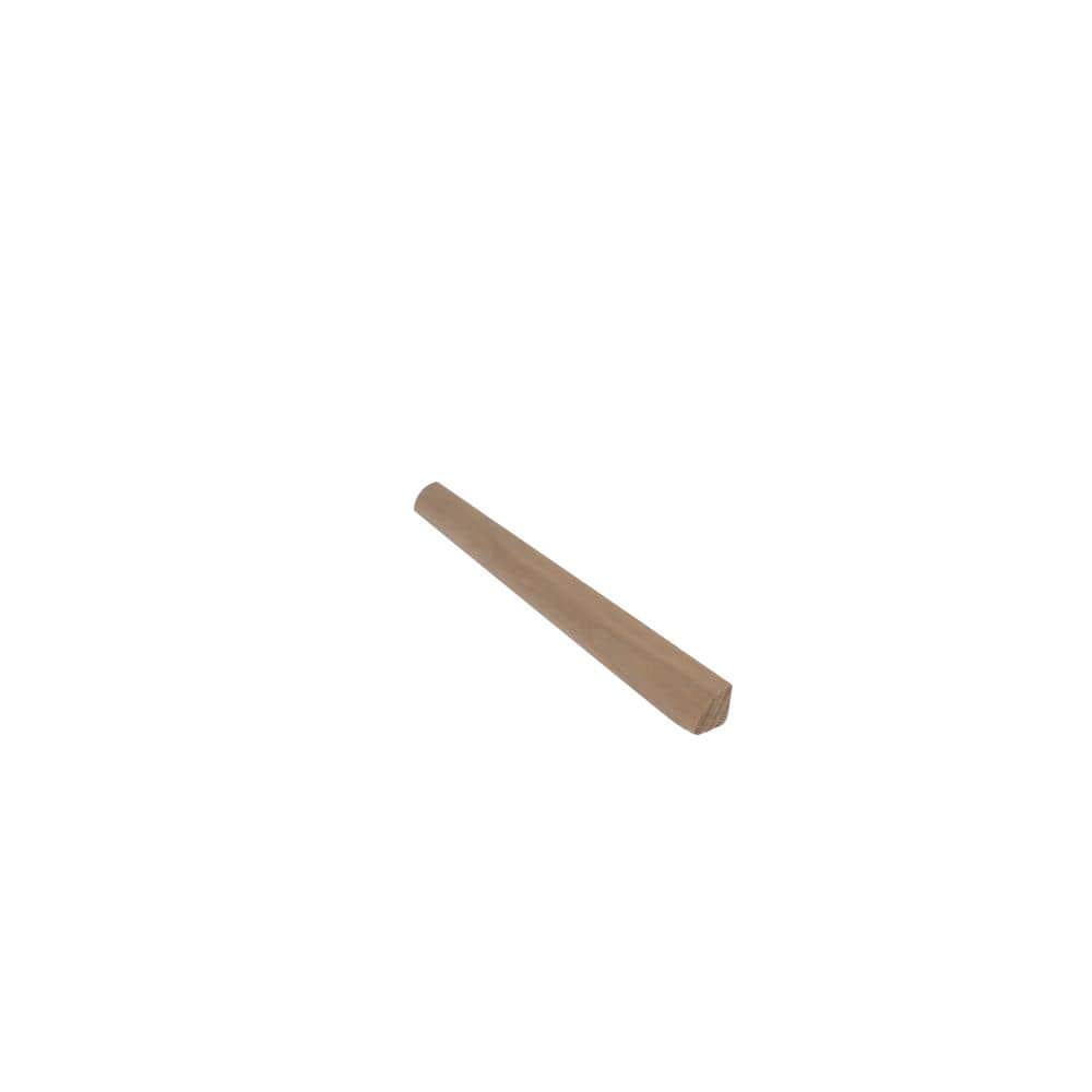 Quarter Round Polo OAK 0.75 in. T x 0. 75 in. W x 78 in. L Matte Solid Hardwood Trim price history on PriceWatchPro