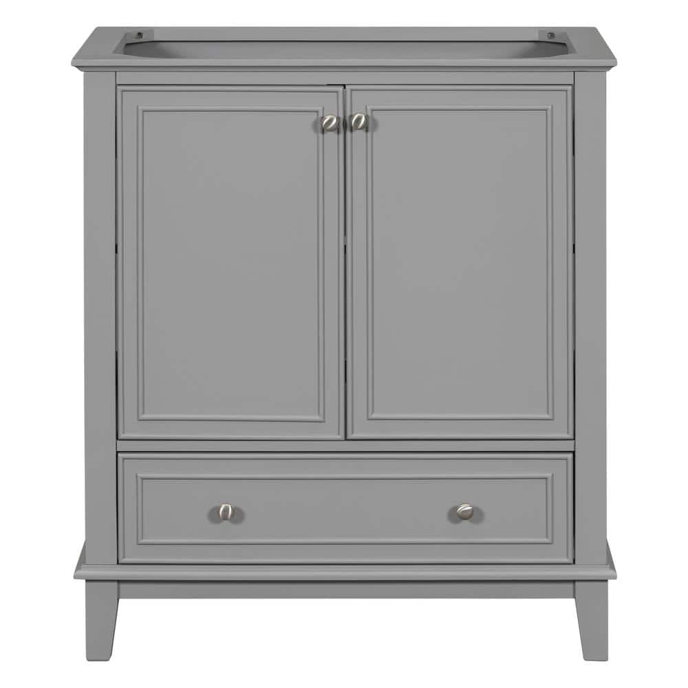 30 in. W. x 18 in. D x 34 in. H Freestanding Bath Vanity Cabinet without To