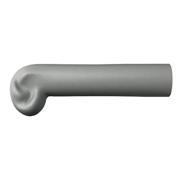 Ekena Millwork 2.5 in. D x 3.5 in. W x 0.75 in. L Primed Polyurethane Panel Moulding