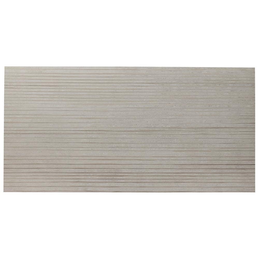 Provence Deco White 4 in. x 0.39 in. Limestone Look Semi-Polished Porcelain Floor and Wall Tile Sample price history on PriceWatchPro