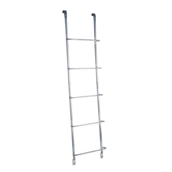 5-Step Steel Window Well Escape Ladder