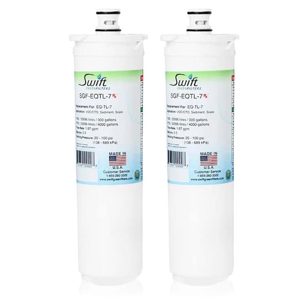 Swift Green Filters SGF-EQTL-7 Replacement Commercial Water Filter Cartridge for Bunn EQ-TL-7, (2-Pack)