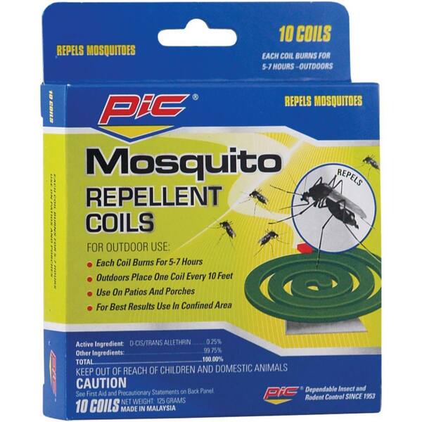 PIC 10 Mosquito Repellent Coils (3-Pack)
