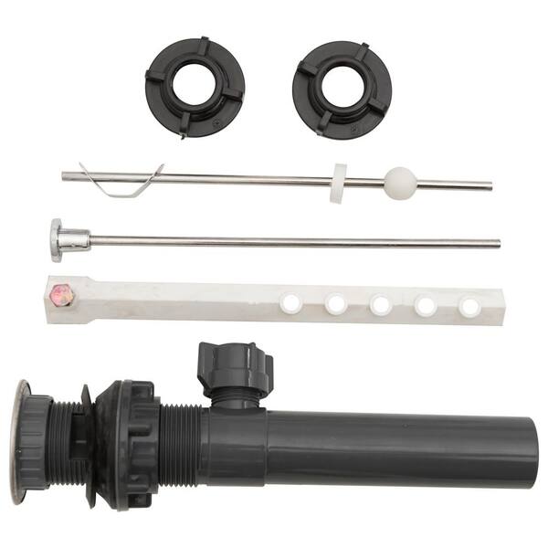 MSI 4 in. Centerset 2-Handle Low-Arc Bathroom Faucet With ABS 