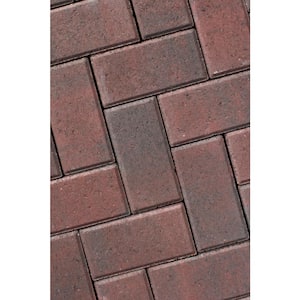 Holland 8.5 in. x 4.25 in. x 2.375 in. Rectangle Rosewood Concrete Paver (280-Pieces/69 sq. ft./Pallet)