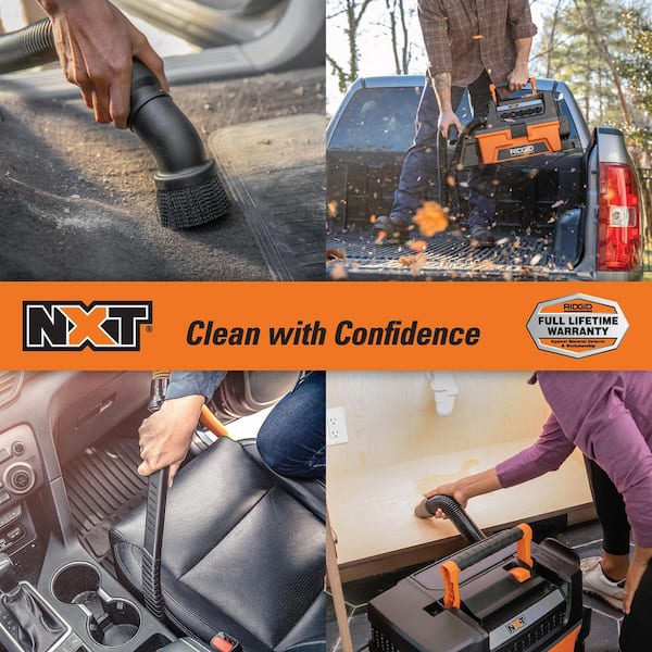 3 Gal. 5.0 Peak HP NXT Shop Vacuum Wet Dry Vac with Fine Dust Filter, Hose, Accessories and Car Cleaning Kit HD0300D