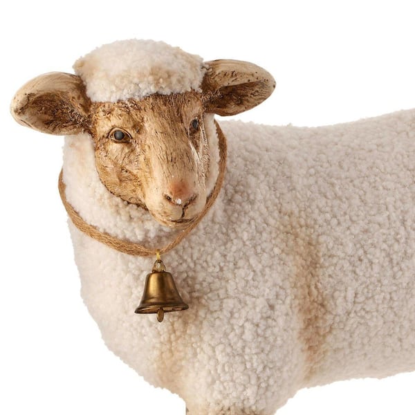 Regency International 20 in. Mgo With Faux Fur Metal Bell Standing