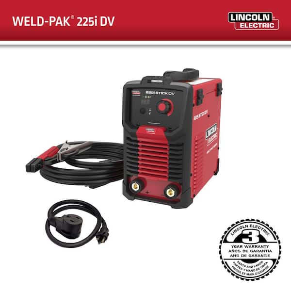 Lincoln Electric 225 Amp Stick/TIG Welder, 120/230-Volt Weld