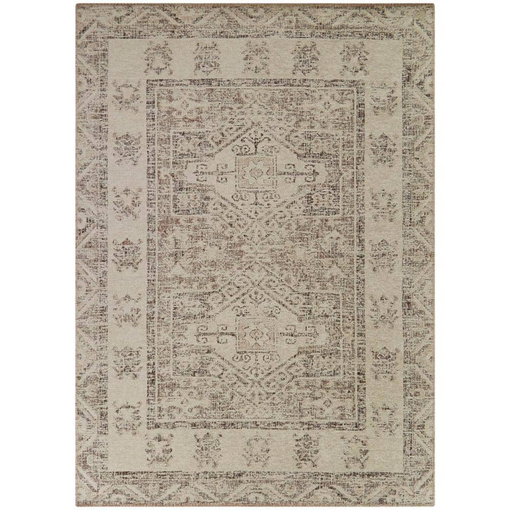 BALTA Cederquist Copper 5 ft. x 7 ft. Medallion Area Rug 3120673 - The ...