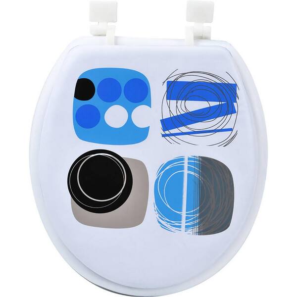 Unbranded Round Closed Front Toilet Seat in Multicolor