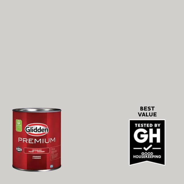 Glidden Premium 1 qt. PPG0997-1 Allegheny River Semi-Gloss Interior Latex Paint
