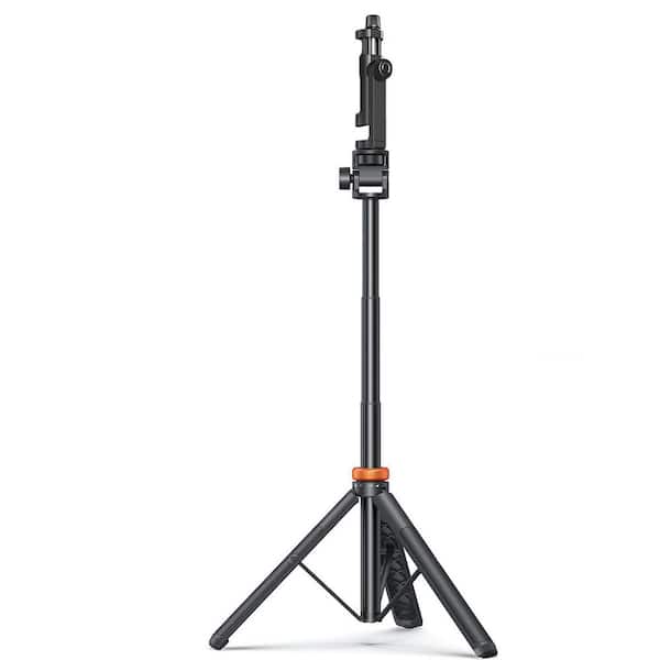 62 Phone Tripod Extendable Stand & Selfie Stick with Remote, Compatible to iPhone/Android, Solid Build & Travel-Friendly