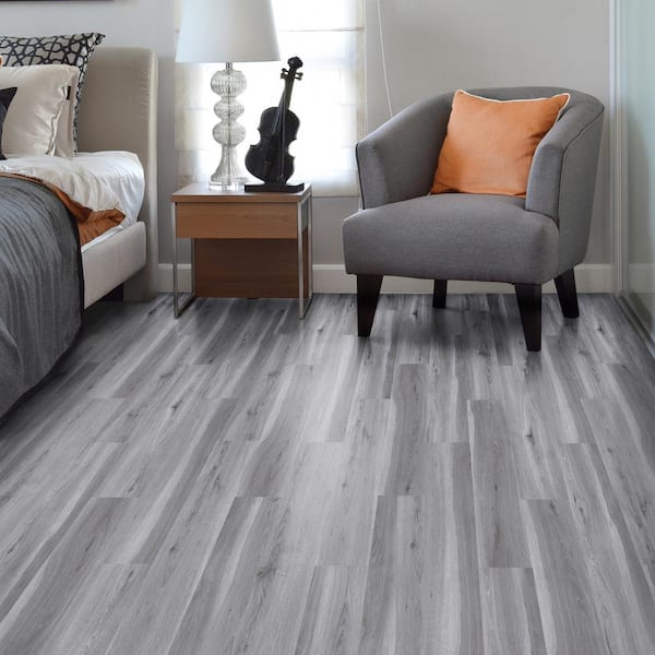 Trafficmaster Alberta Spruce 4 Mil X 6 In W 36 L Grip Strip Water Resistant Luxury Vinyl Plank Flooring 24 Sqft Case 821958 The