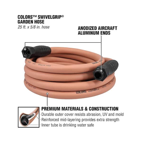 Flexzilla Colors Series 5/8 in. x 25 ft. 3/4 in. 11-1/2 GHT