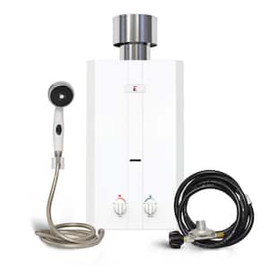 L10 3.0 GPM Portable Outdoor Tankless Water Heater w/ Shower Set