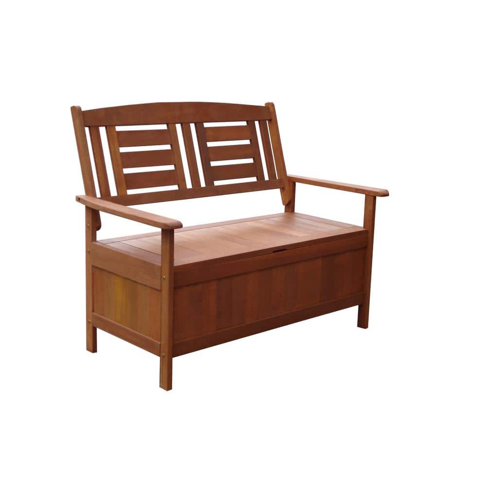 Lautan Kalbarri Wood Storage Outdoor Bench Seat -  88891