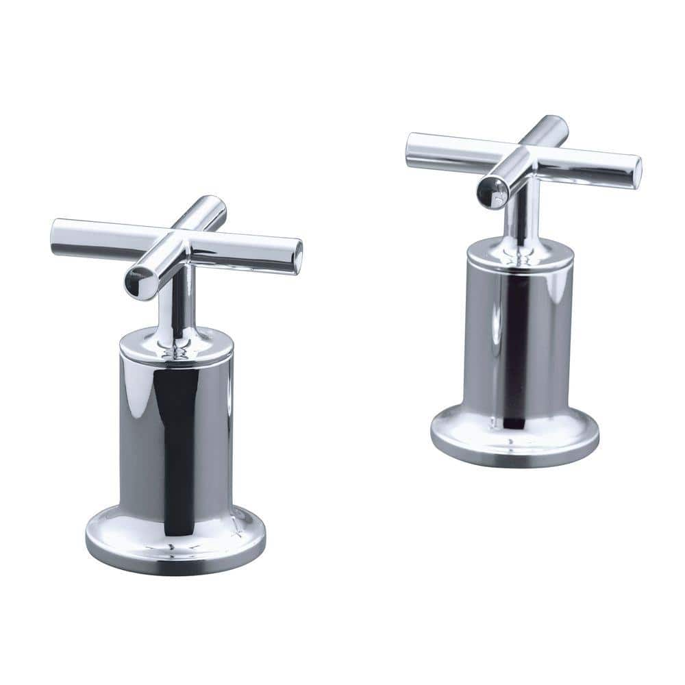 KOHLER Purist 2-Handle Bath Valve Trim in Polished Chrome (Valve Not Included)