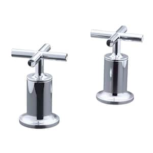 Purist 2-Handle Bath Valve Trim in Polished Chrome (Valve Not Included)