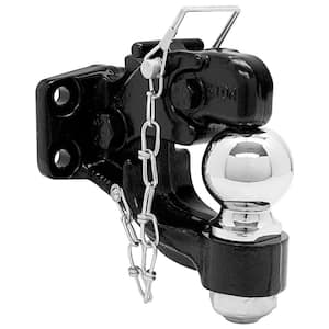 8-Ton Combination Ball and Pintle Hitch with Mounting Kit