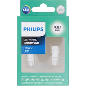 Philips Ultinon LED 1156 White Miniature Bulb (2-Pack) 1156WLED - The Home  Depot