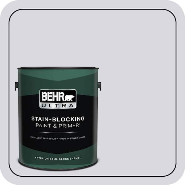 BEHR ULTRA 1 gal. #MQ3-30 Petal Tip Semi-Gloss Enamel Exterior Paint & Primer