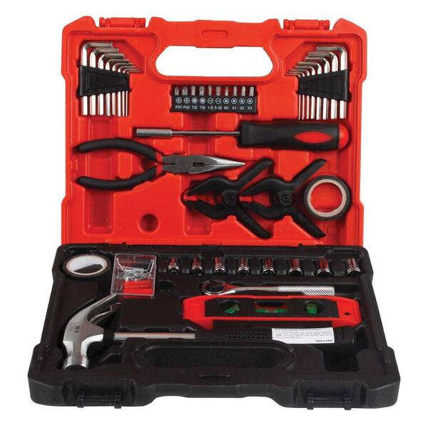 OLYMPIA SAE and Metric Combination Tool Set (45-Piece)